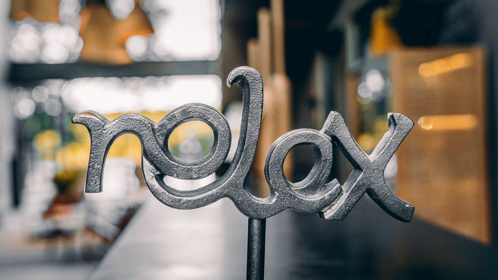 a metal object with a handle